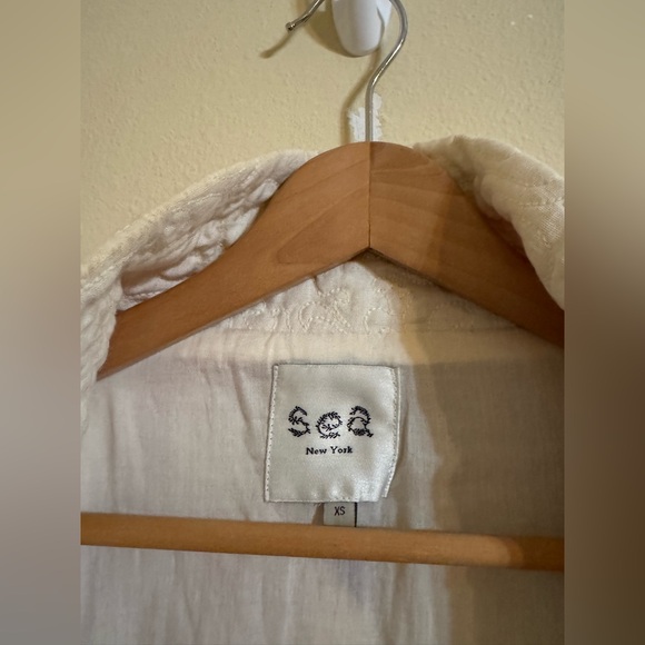 Sea New York Henrietta Print Quilted Jacket XS - Picture 3 of 7